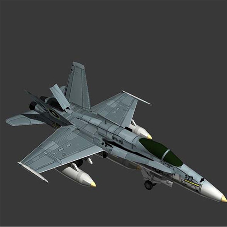 西固3D舰载战斗机模型